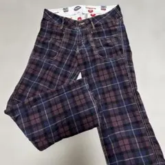 な*ん様 BettySmith ベティスミス　春物コーデュロイ　チェック柄パンツ