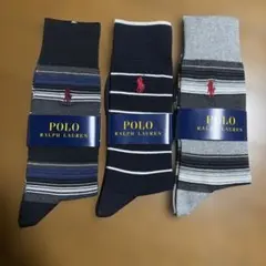 【新品・未使用】POLO RALPH LAUREN ソックス 3足セット