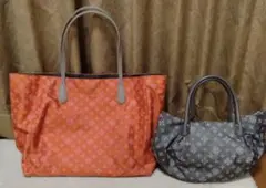 ラシットトートバッグ&ミニハンドバッグセット