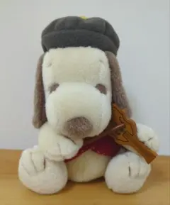 当時物 レア セキグチ スヌーピー カフェオレ ぬいぐるみ オルゴール