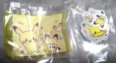 ポケピース シール付ミニビニールポーチ ピカチュウ ピチュー