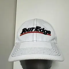 未使用　Tour Edge BAZOOKA キャップ ホワイト