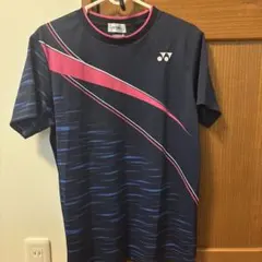 YONEX ゲームTシャツ ネイビー ピンク