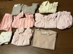 【70〜80】ベビー服 6セット 女の子 H&M