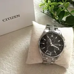 美品✨シチズン アテッサ ダイレクトフライト ムーンフェイズ 電波時計　稼働品