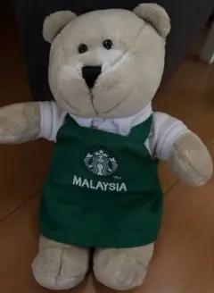 【美品】スターバックス マレーシア テディベア(値下げ不可)