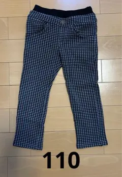 女の子 ハウンドトゥース柄(千鳥格子) キッズパンツ 110cm ライトオン