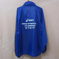 ASICS アシックス ウインドブレーカー 泉州国際市民マラソン サイズXFのサムネイル