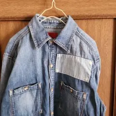 Levi's RED TAB リーバイス 長袖 デニム シャツ 古着 L