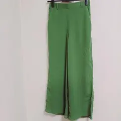alicia PAGEBOY アリシアページボーイ ワイドパンツ 透け感 裏地