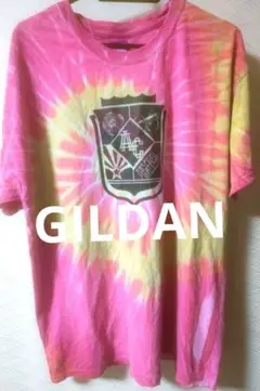GILDAN タイダイ柄 Tシャツ