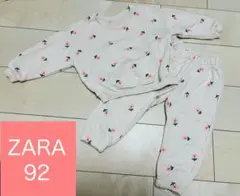 ZARA 花柄 トレーナー・パンツ セットアップ 92cm