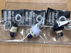 呪術廻戦 懐玉 玉折 めじるしアクセサリー　五条悟、夏油傑、伏黒甚爾セット