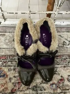 ダイアナ　ブーツ　美品　ショートブーツ　23㎝