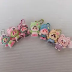 ベイビースリー/ぬいぐるみキーホルダー /７個まとめて