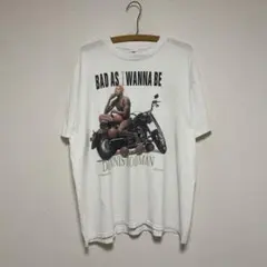 激レア紙タグ付】デニスロッドマン 90sヴィンテージTシャツ USA製 L 