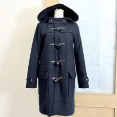Kastane カスタネ ダッフルコート フード付き ネイビー 1のサムネイル