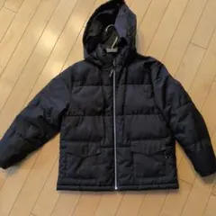 COMME CA ISM 中綿コート ブラック 140A