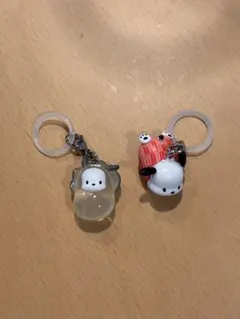 めじるしチャーム　ポチャッコ2個　オイスター