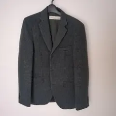 GOLDEN GOOSE テーラードジャケット ハウンドトゥース グレー系