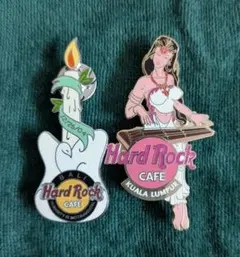 Hard Rock Cafe ピンバッジ 2個セット バリ クアラルンプール