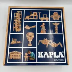 【KAPLA】 100ピース 木製積み木 知育玩具 フランス製 モンテッソーリのサムネイル