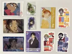 名探偵コナン グッズセット(服部平次・遠山和葉・大岡紅葉・伊織無我)
