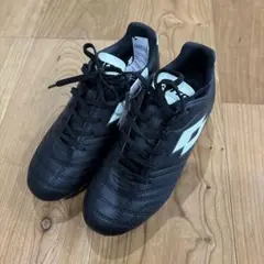 Lotto サッカーシューズ ブラック 22.5cm