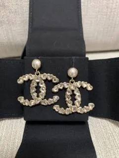 【新品未使用】シャネル CHANEL ピアス ハート パール ココマーク