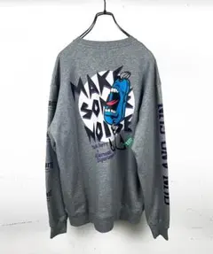 ウィルダネスエクスペリエンス×タックルベリーコラボ スウェット グレー XL