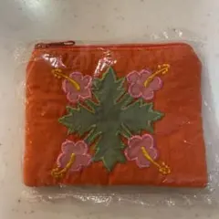 ハワイアンキルト　　ポーチ　　小銭入れ　　カードケース
