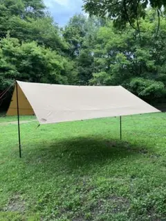 GOGlamping スクエア タープ TC 4m ポリコットン 4-6人用のサムネイル