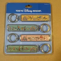 東京ディズニーリゾート キーチェーン 4個セットのサムネイル
