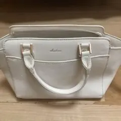 ホワイト 2way バッグ