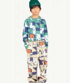 The Animals Observatory / プリントロングパンツ 2y