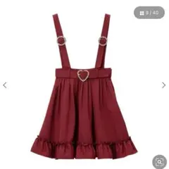 夢展望 ストーンバックルサスフリルスカート