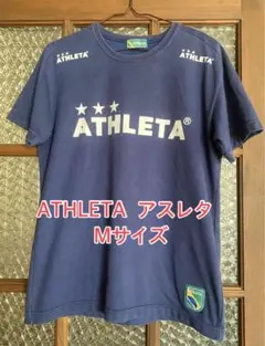 再値下げ‼︎ アスレタ　Tシャツ　Mサイズ　ネイビー
