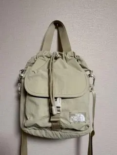 ザ・ノースフェイス ベージュ ショルダーバッグ　韓国版