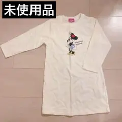 未使用品✨ディズニー ミニー 長袖カットソー ワンピース 95 ロンT Tシャツ