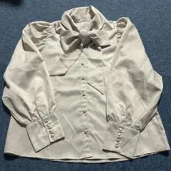 グレイル　ロングカフスリボンタイブラウス［k8568v］