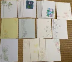 ハガキ ポストカード レトロ 花 33枚くらい