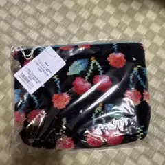 新品 フェイラー ブラック チェリー ポーチ
