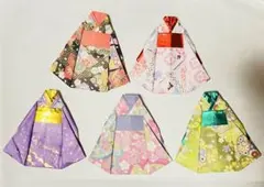 折り紙 着物 5枚セット ハンドメイドのサムネイル