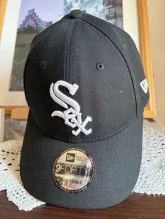 New Era 9FORTY ブラック ベースボールキャップ