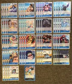 ワンピースカード 蒼海の七傑 ジンベエ 青デッキパーツ R以下 4コン