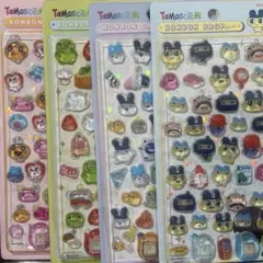 たまごっち　ボンボンドロップシール　4枚