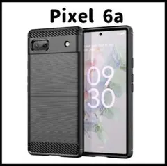 Pixel 6a ブラック スマホケース 上下炭素のサムネイル