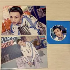 straykids スキズ POPUP ラントレ 缶バッジ ヒョンジン