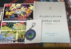ポケモン レジェンズ Z-A アートブック & キーホルダー & ポストカード