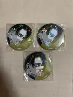 進撃の巨人 Anique アニーク 巨人大戦 リヴァイ 缶バッジ